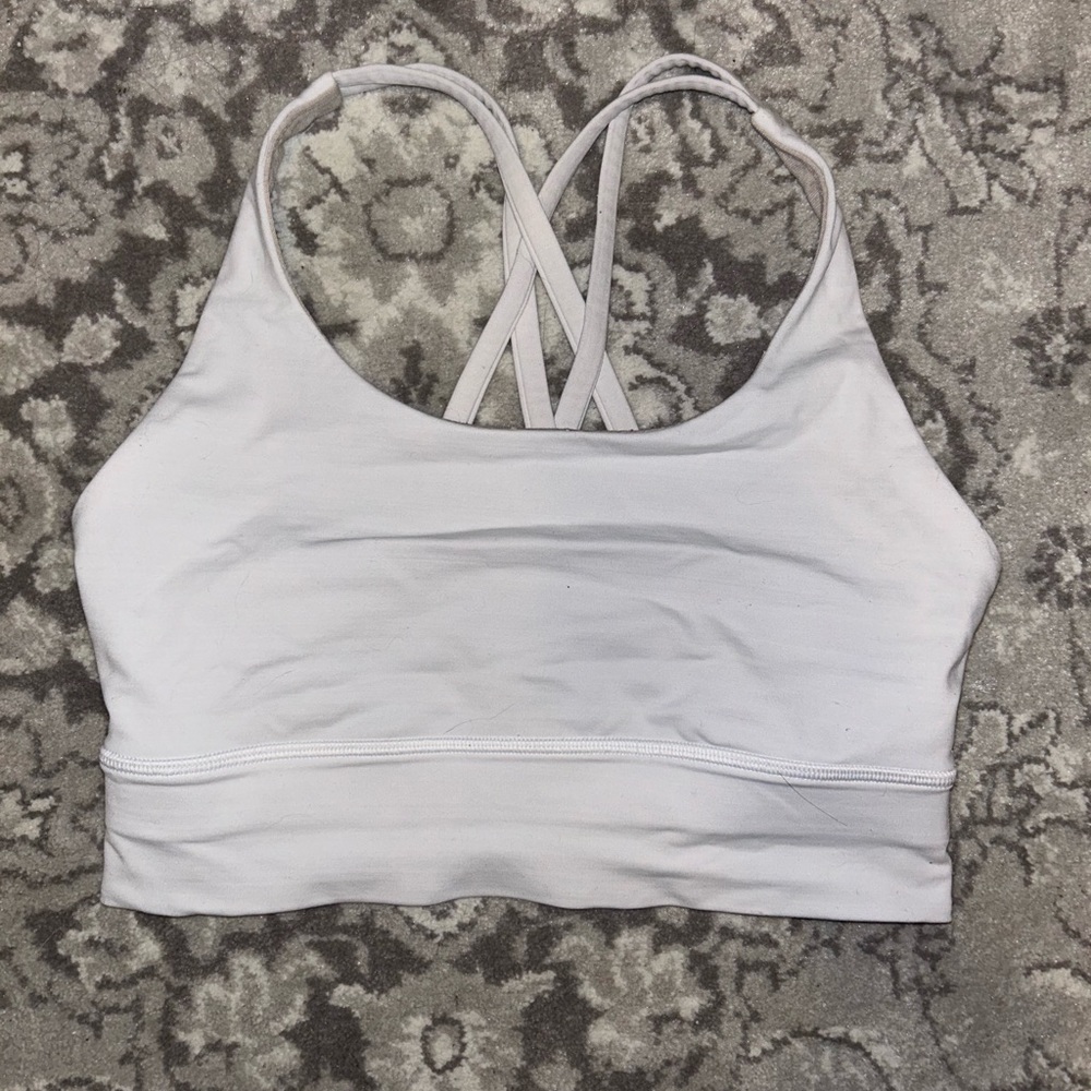 Lululemon Energy Longline Bra - White